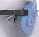 Ícone Distância vértice