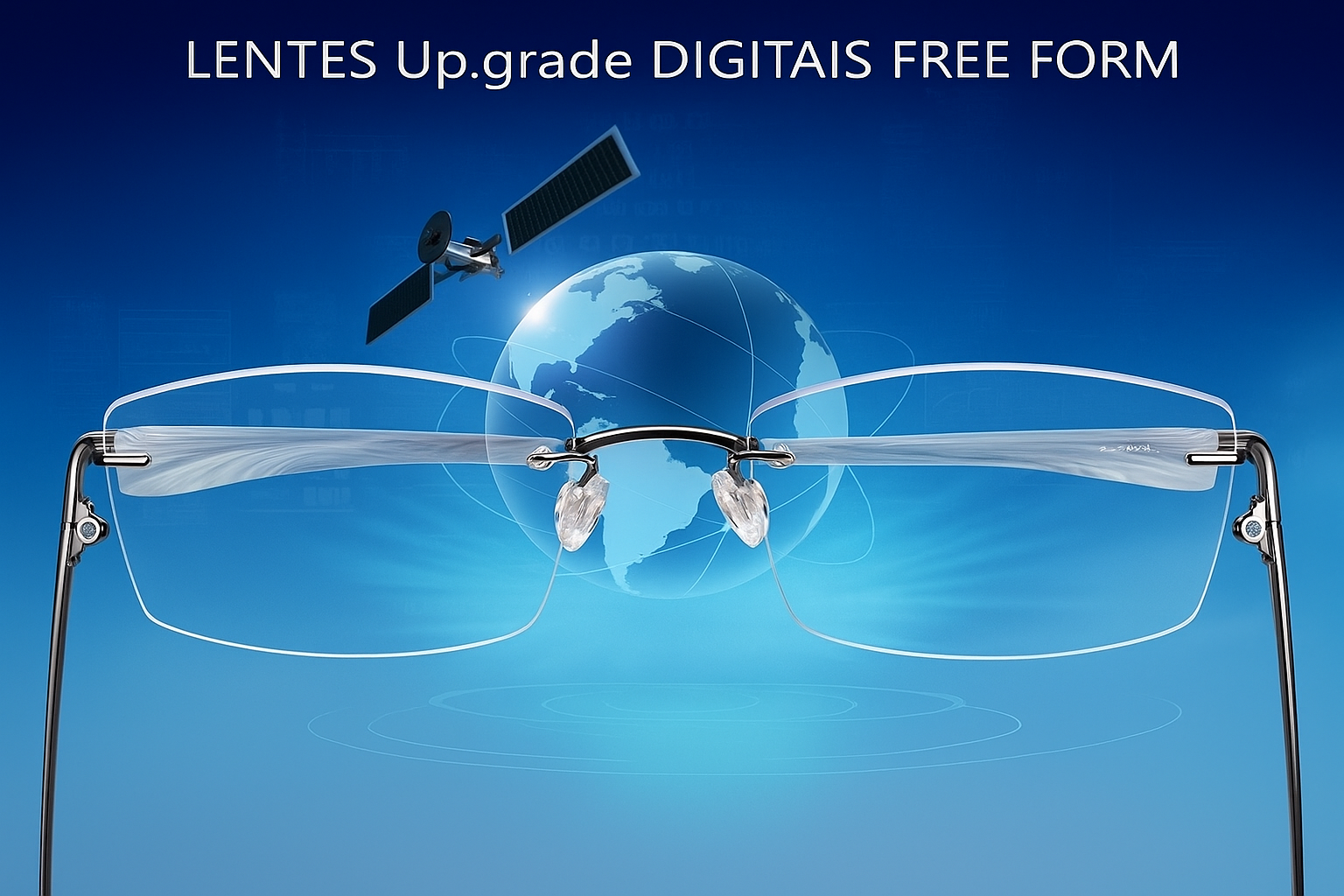 Tecnologia Digital Free Form para Lentes Oftálmicas - Comparativo Visual de Qualidade
